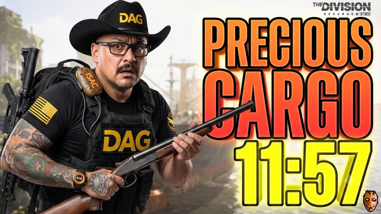 PRECIOUS CARGO | 11:57 Legendary Run | Double Barrel Shotgun Vanguard Build | Division Resurgence