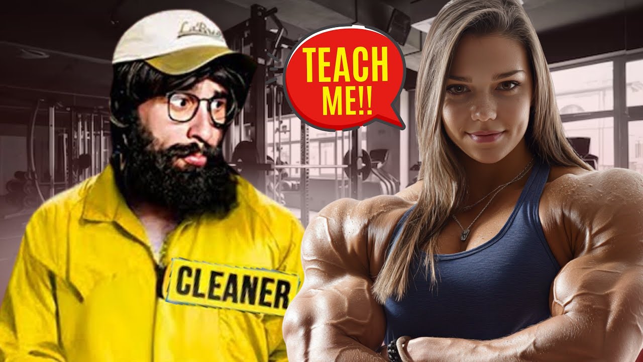 Cleaner BREAKS Bodybuilder’s Confidence With Ease 😳 | Anatoly GYM PRANK
