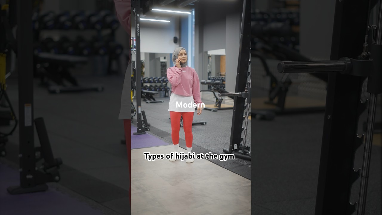What type of hijabi are you? #hijab #hijabfashion #hijabtutorial #hijabi #gym #muslima #shorts