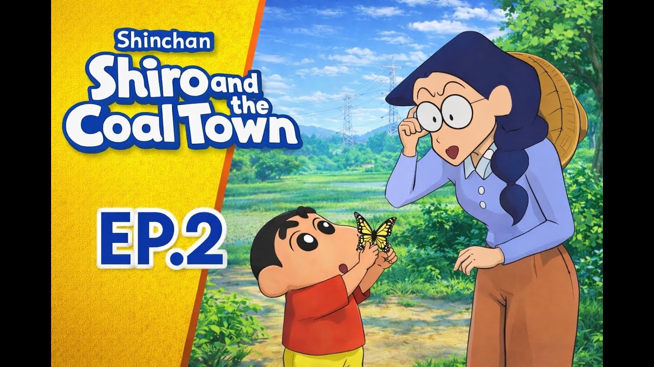 Meeting Bug Lover Lady 🤗 | Shinchan Shiro and the Coal Town Gameplay EP-02