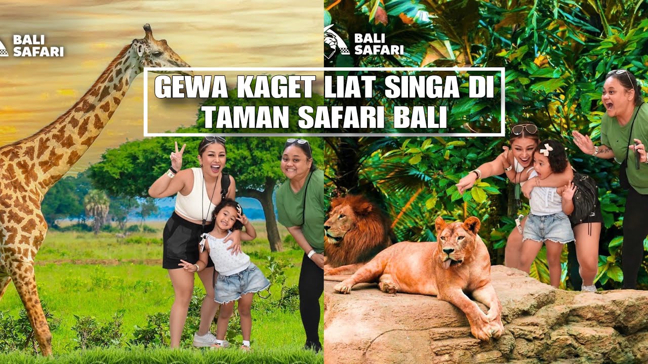 MAW VLOG || Keseruan Gewa Dan Mutia Ayu Di Taman Safari Bali