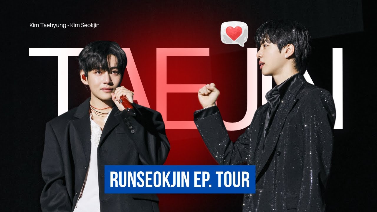 Taejin durante RUNSEOKJIN EP. TOUR : ¡Seokjin le dedico una serenata a Taehyung! 💥