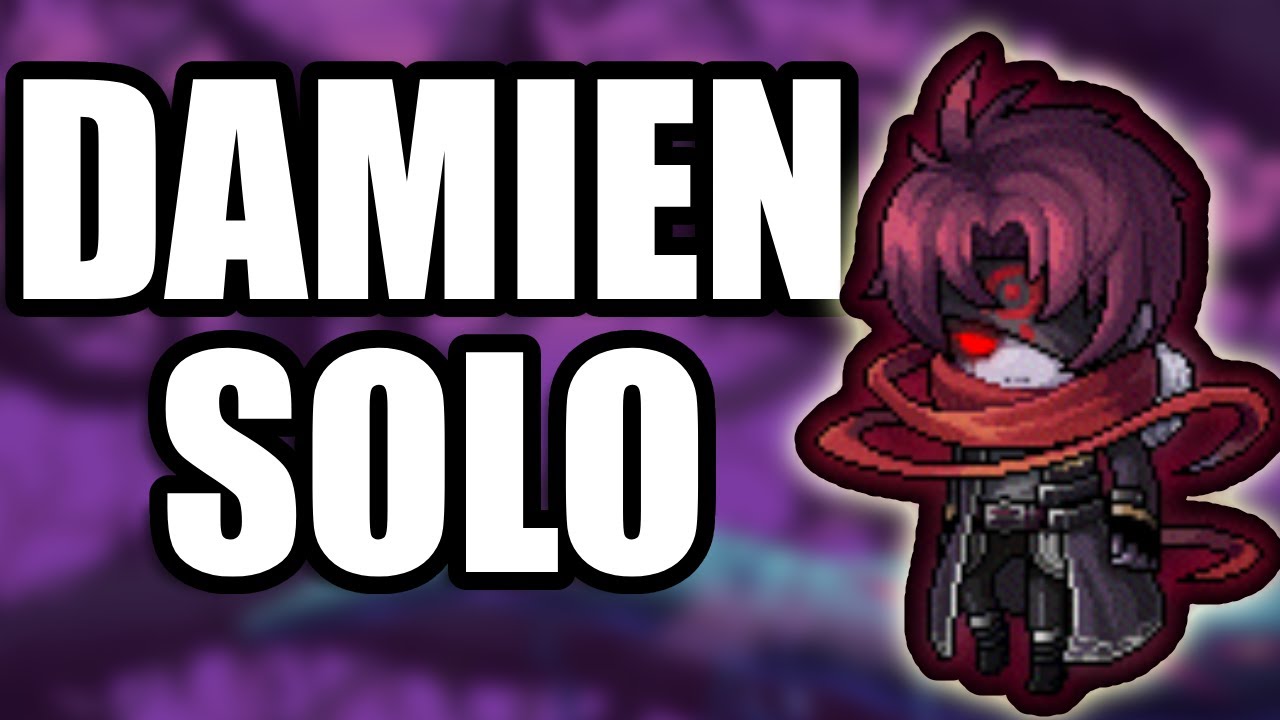 MapleStory N –  Solo Damien Boss Fight (Shadower Full Clear)