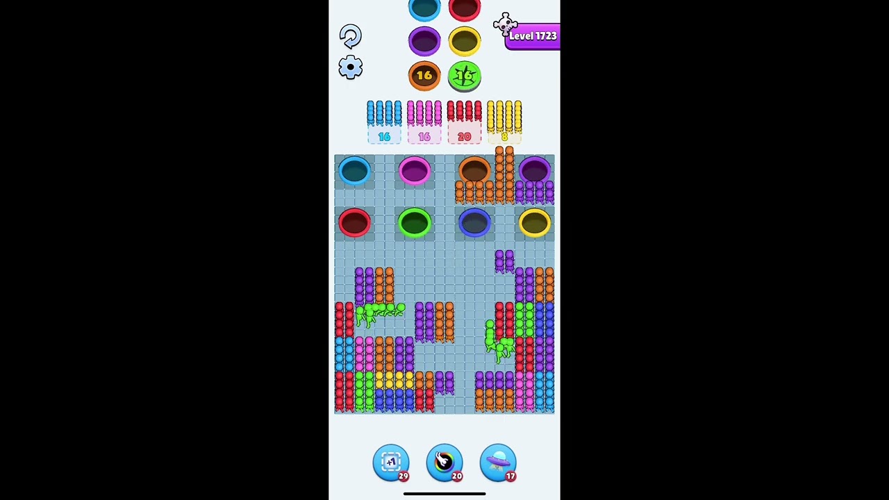 Hole People level 1723 walkthrough solution 
