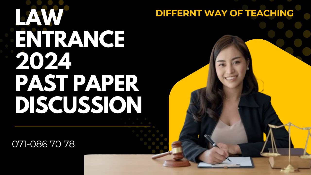 LAW Entrance 2024 IQ past paper Part-1