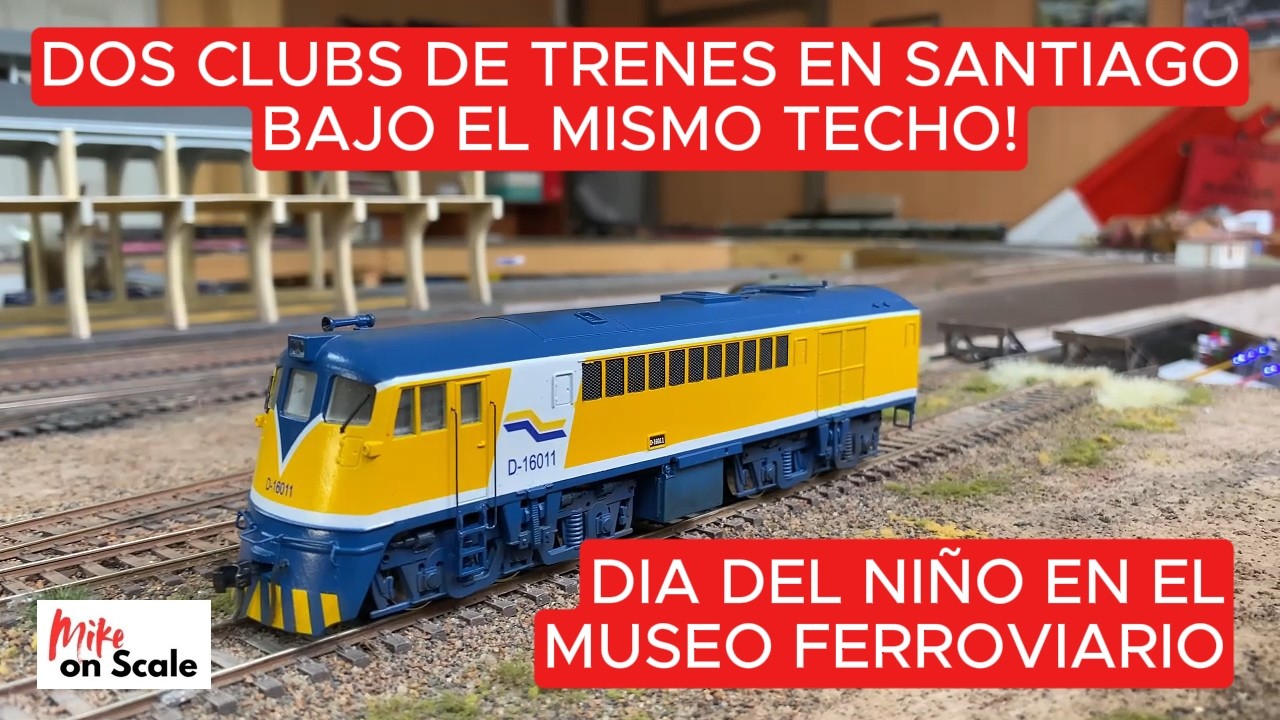 MIKE ON SCALE - DOS CLUBS BAJO UN MISMO TECHO EN SANTIAGO DE CHILE - DIA DEL NIÑO EN EL MUSEO