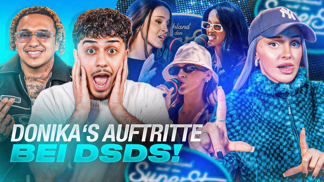 DONIKA SCHÄMT SICH FÜR DSDS AUFTRITT 😂 Reaction mit Ale Cartier & Donika