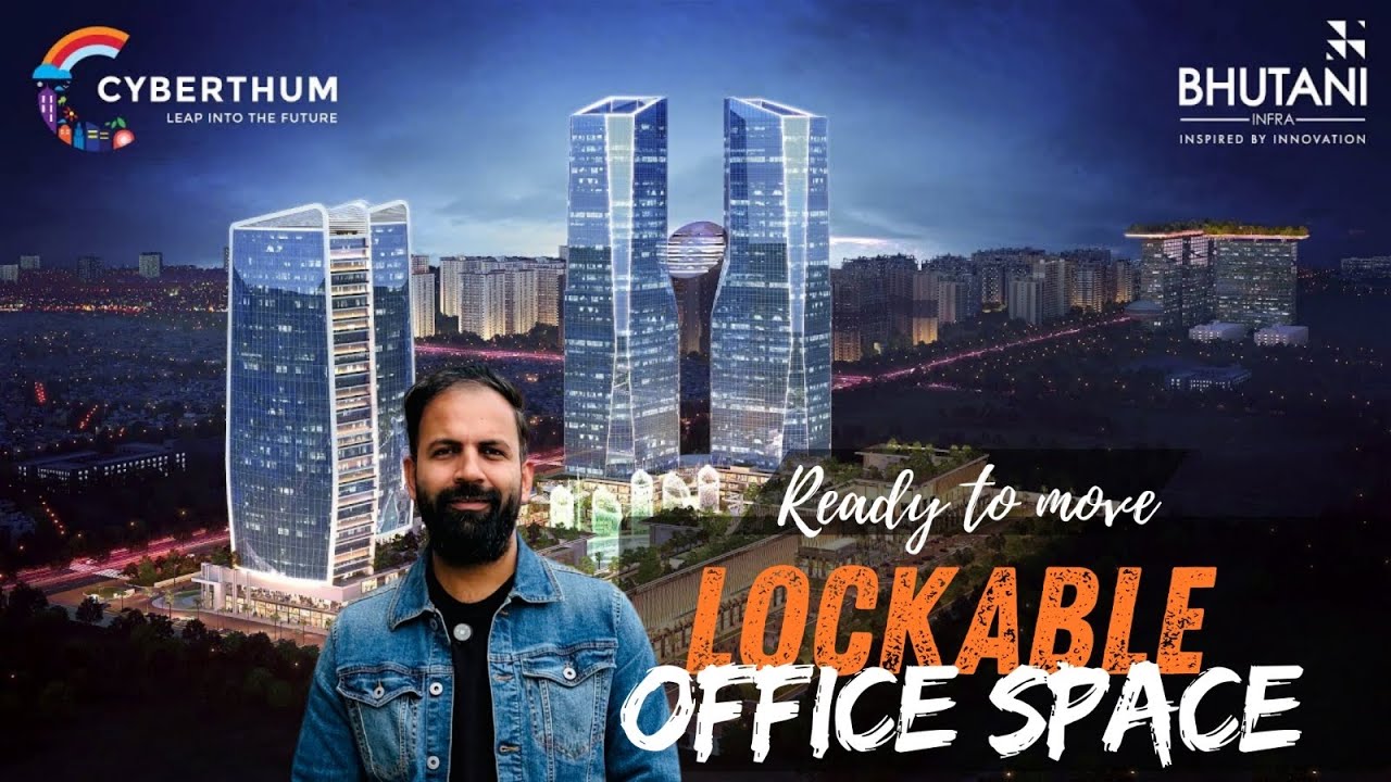 Bhutani Cyberthumb Ready to move lockable office space #viral #shortsfeed #bhutani #office #noida 