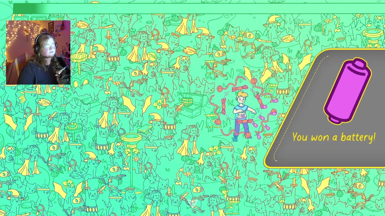 finishing an arcade full of cats (1/2)