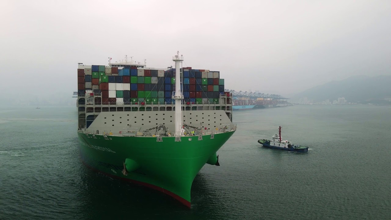 CMA CGM Palais Royal LNG Powered 400m container ship 達飛海運集團 皇家宮殿號