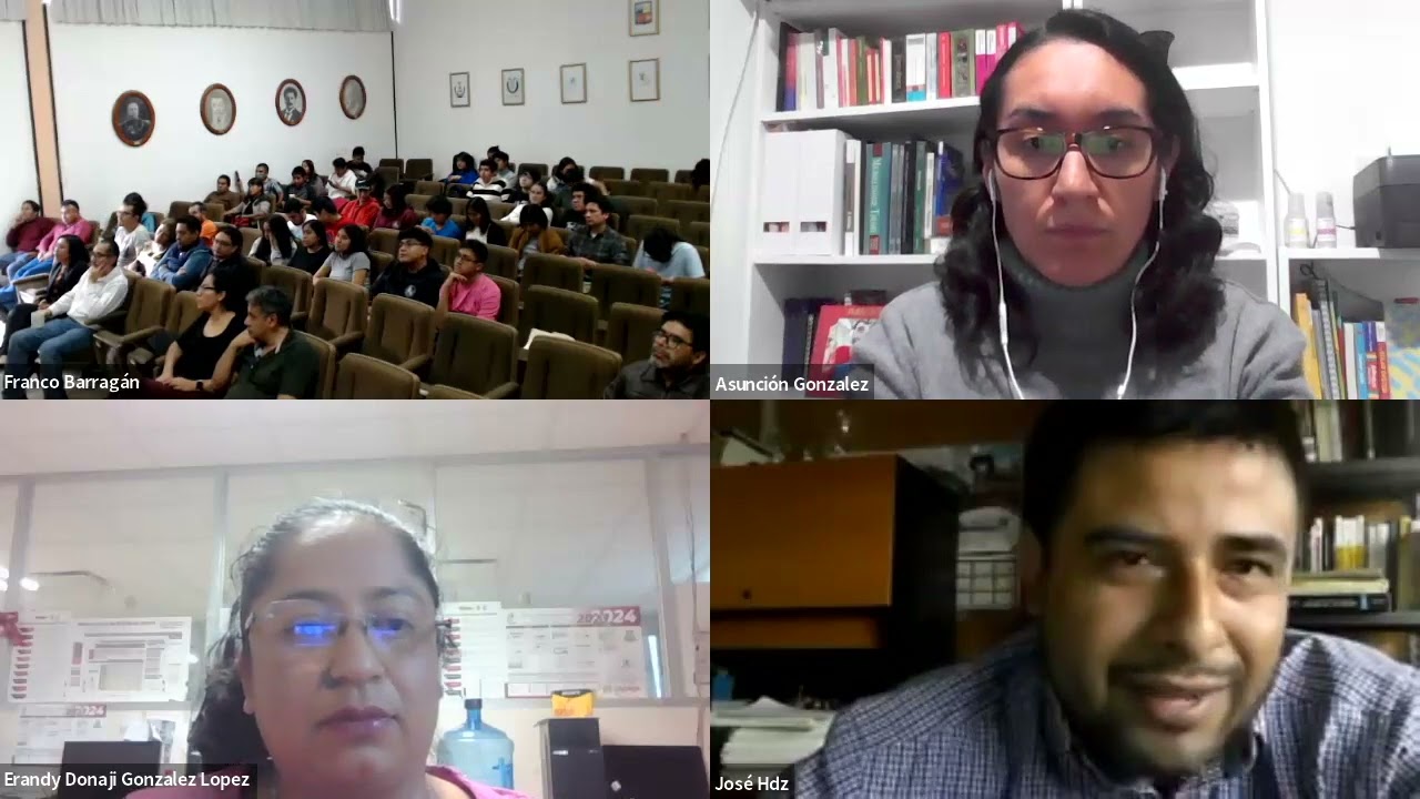Mesa redonda, egresados de matemáticas aplicadas