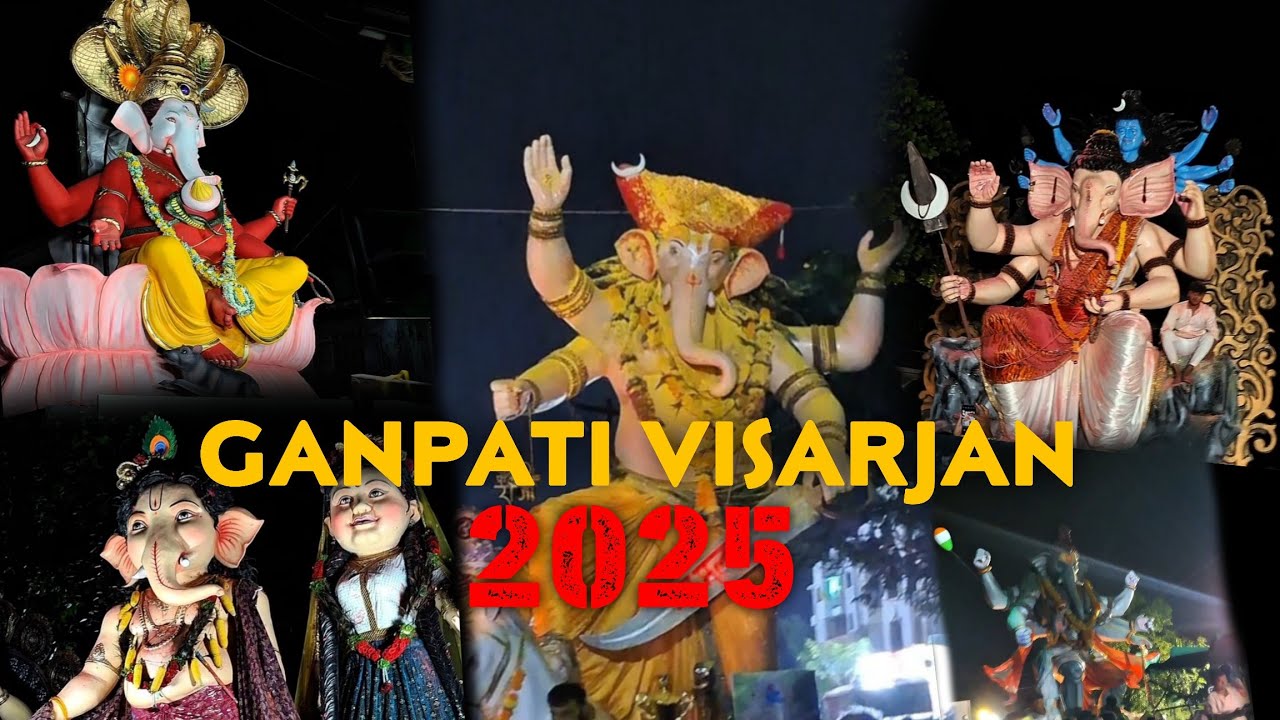 Ganpati Visarjan Navsari 🔱 🌺  #ganpati #ganpatibappa #ganpativisarjan 