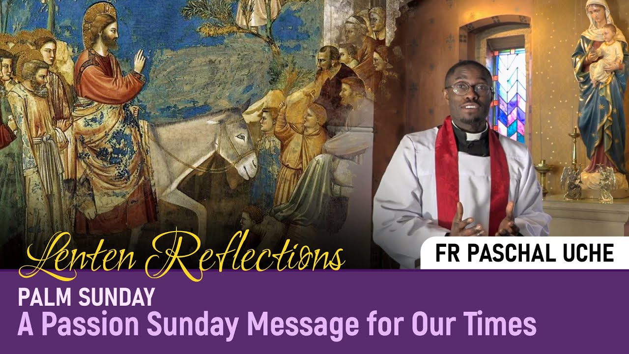 Palm Sunday: The King Who Borrowed a Donkey [Fr Paschal Uche]