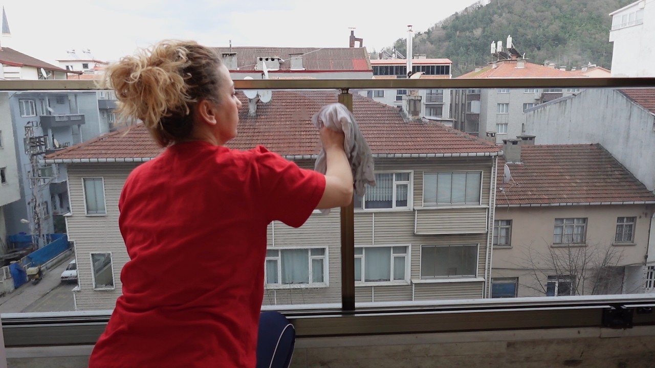 Detaylı Balkon Temizliği 🧼 Baştan Sona Temizlik🧽