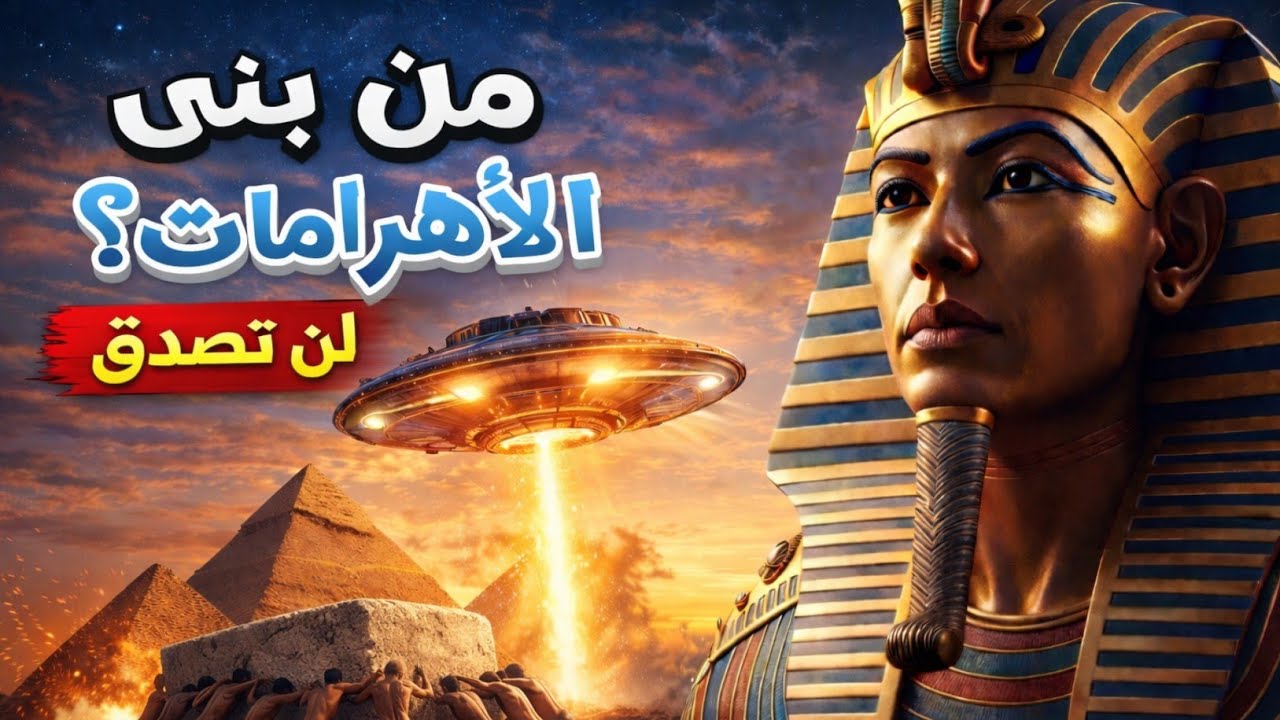 من بنى الأهرامات حقًا؟ السر الذي حيّر العالم 🤔💀