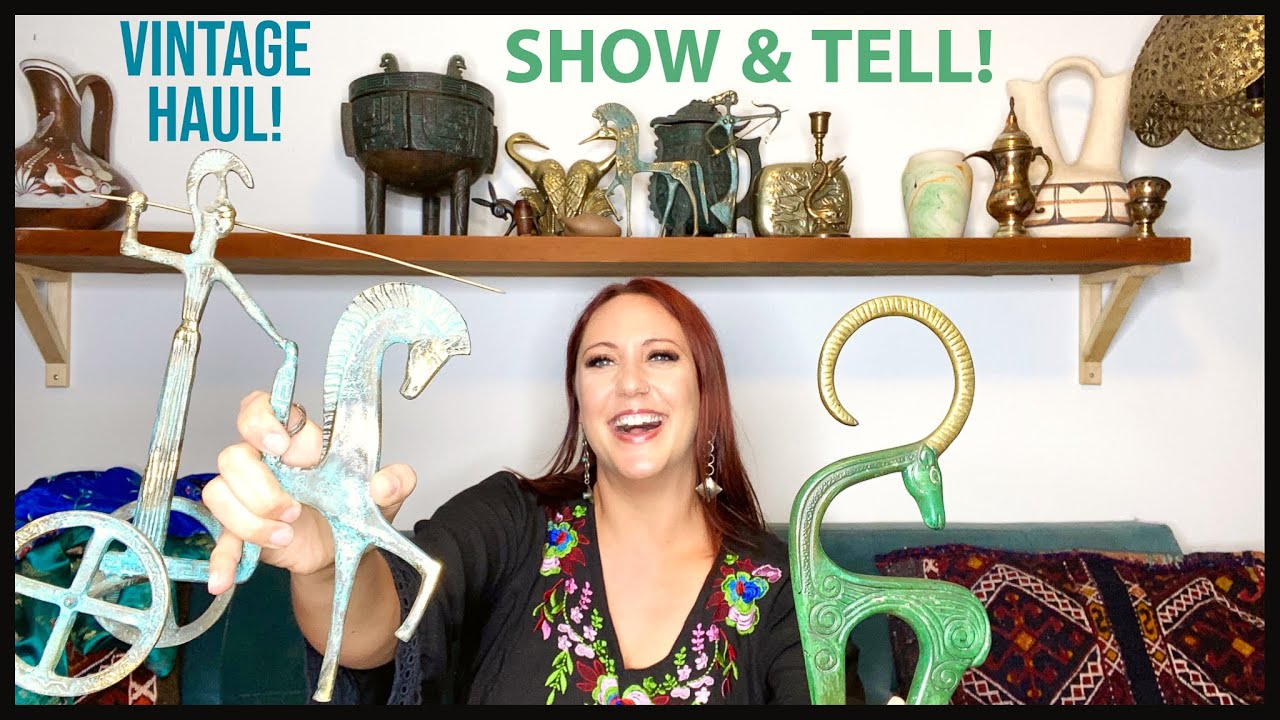 Vintage Haul! Show & Tell - Up Close Look At My Newest Thrifted Vintage Items!