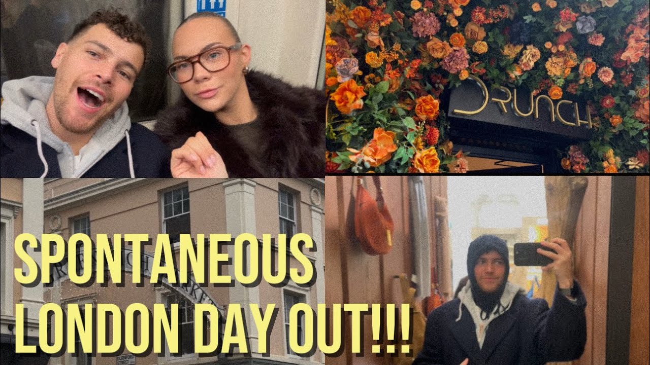 A Spontaneous London Day Out! Ralph Lauren Pop-Up, Drunch & Christmas Markets 🎄✨
