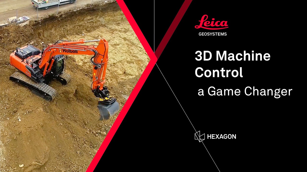3D machine control on an excavator is a gamechanger