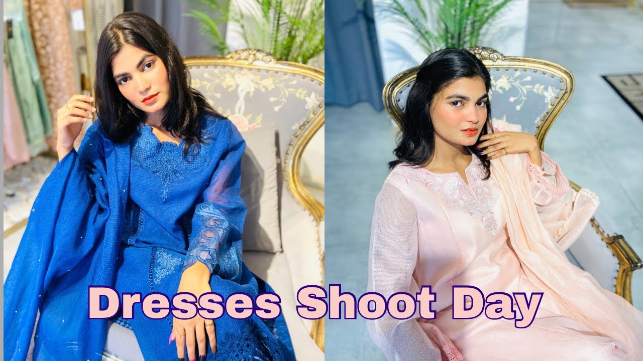 Shoot day at Hina Rathore Boutique 💕| Summer collection 👗 | Stylish wear ❤️😍| @Bunnybless_vlog