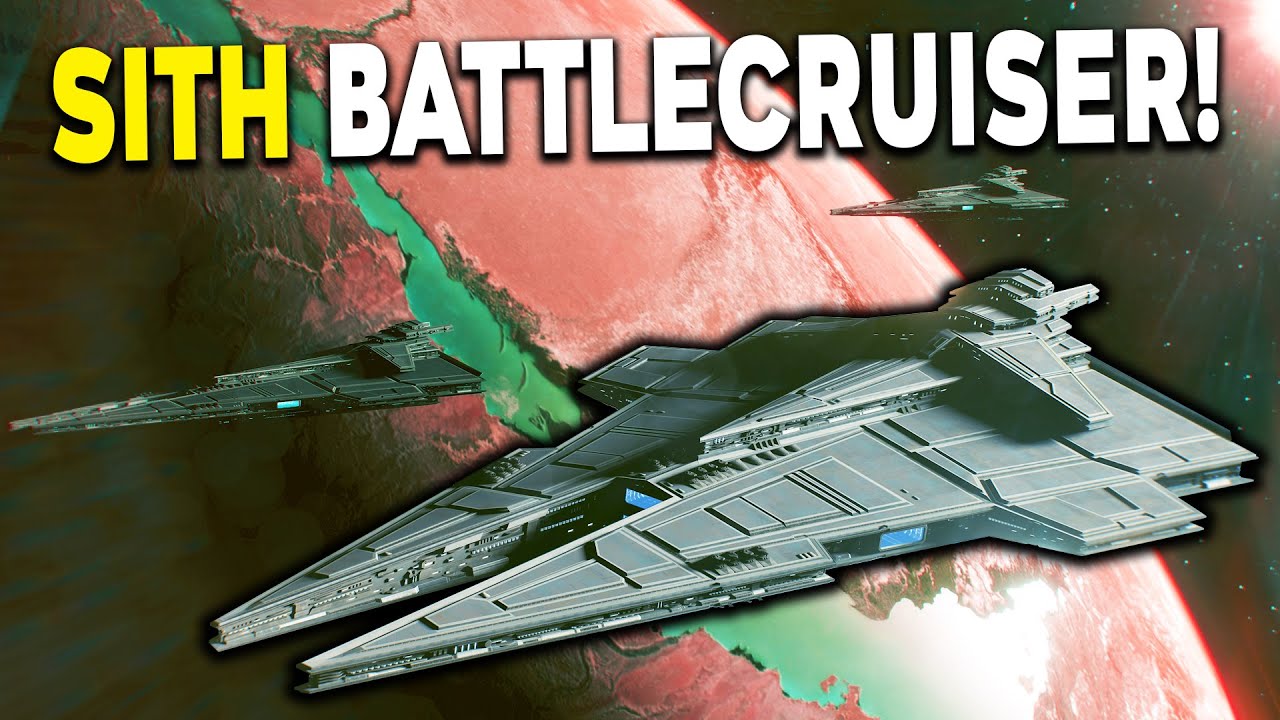 TERRIFYING Sith Battlecruiser! - Harrower-class Dreadnought Explained