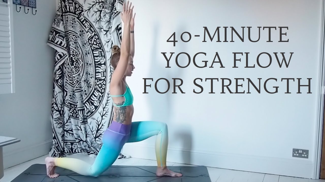 YOGANUARY #25 | 40-Minute Yoga Flow for Strength, All Levels | CAT MEFFAN