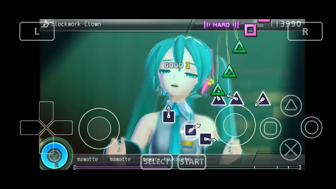 Project Diva F2nd on vita3k android music replacement testing