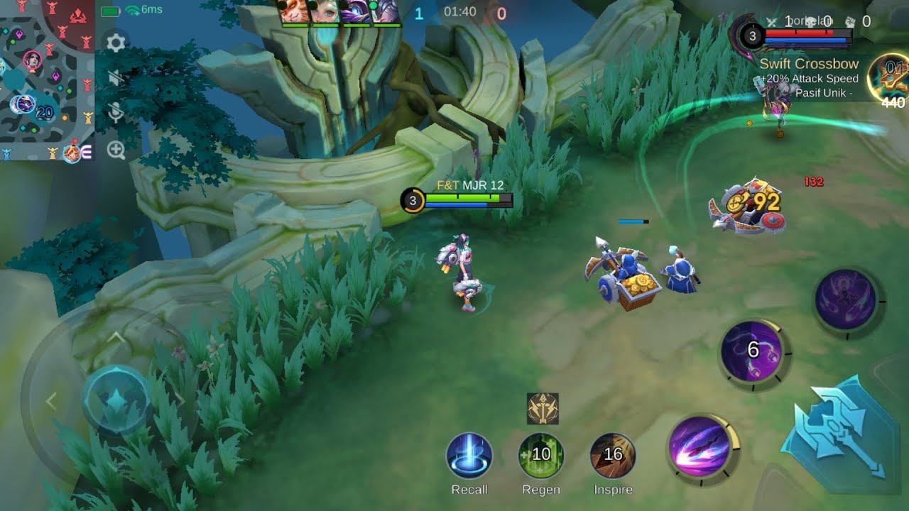 IXIA DIKEROYOK MALAH MAKIN GANAS || MOBILE LEGENDS BANG BANG