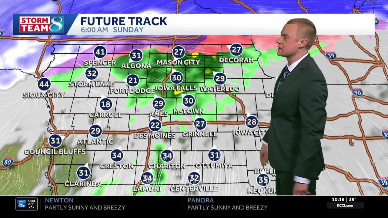 Погода в Айове: Зимний шторм принесет снег, усиление ветра и похолодание в эти выходные.