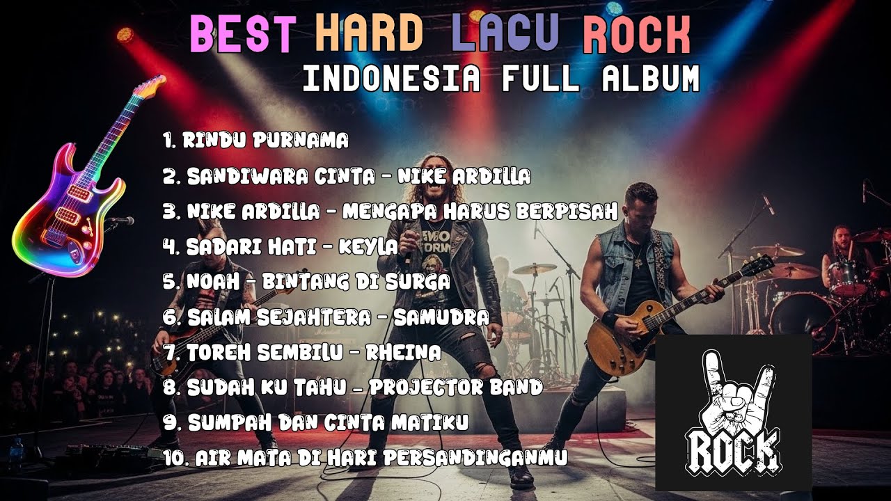 ROCK INDONESIA LEGENDARIS || Rock Lawas Terpopuler Sepanjang Masa