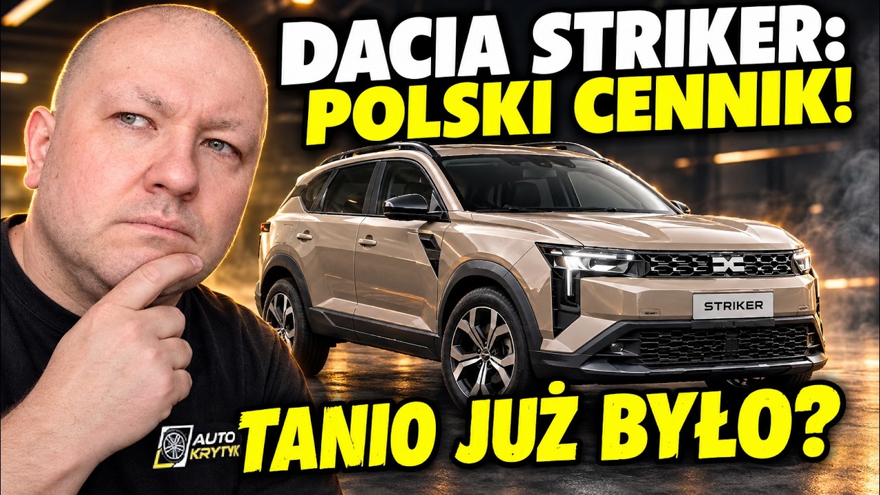DACIA STRIKER CENNIK! OPINIA, CENY, WYPOSAŻENIE, WERSJE, SILNIKI, KONKURENCJA, CZY WARTO KUPIĆ?