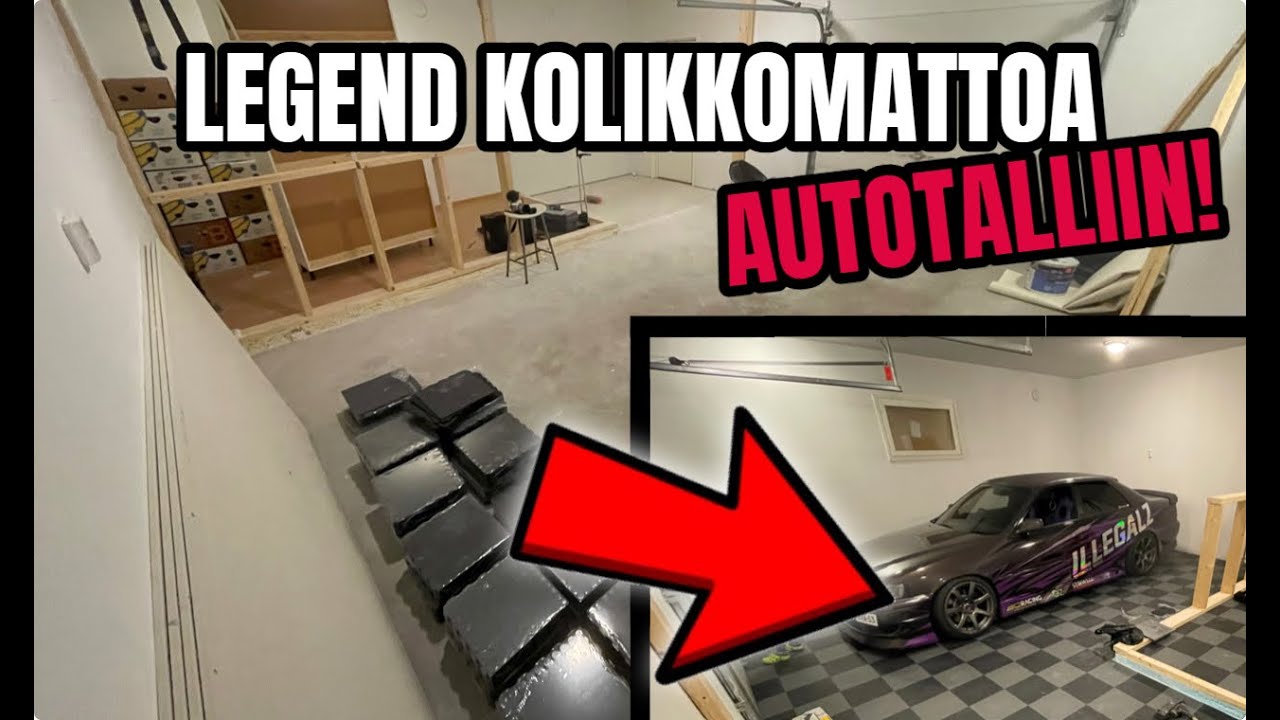 LATTIAN PÄIVITYS AUTOTALLIIN!