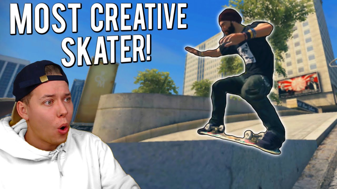 Chris Haslam is the most CREATIVE Skater in Skate 3