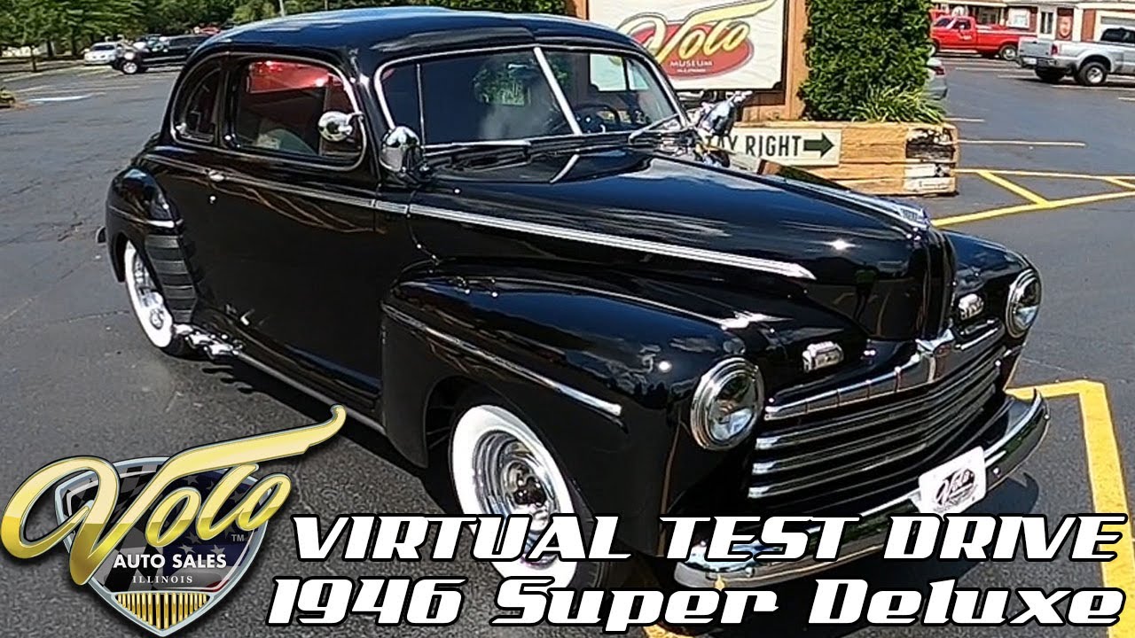 1946 Ford Super Deluxe Virtual Test Drive at Volo Auto Museum (V19068)