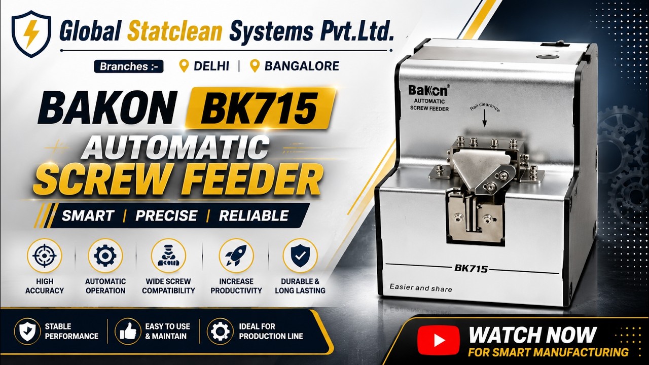 Bakon BK715 Automatic Screw Feeder - Demo Video