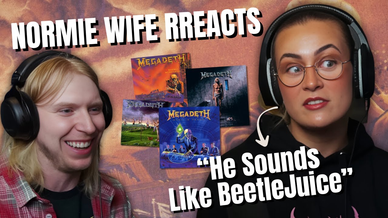 Normie Wife Hears MEGADETH For The First Time