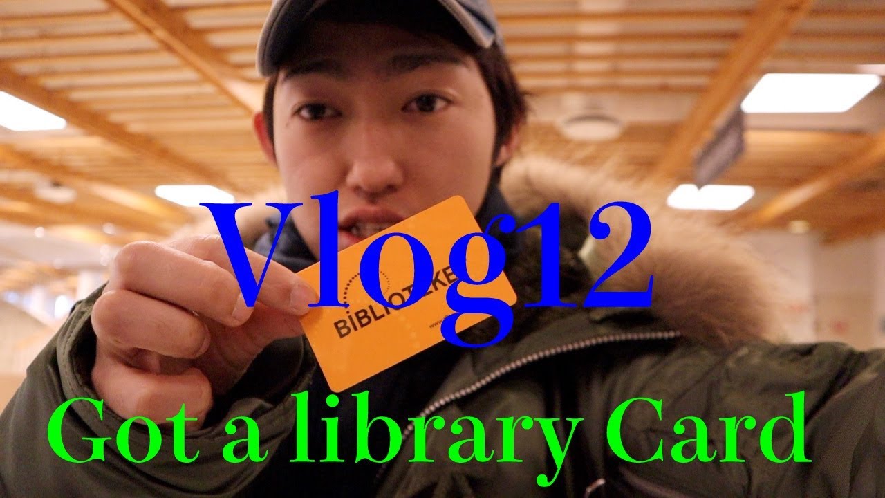 Daichi's Vlog12 look for free lesson for Norwegian in Trondheim