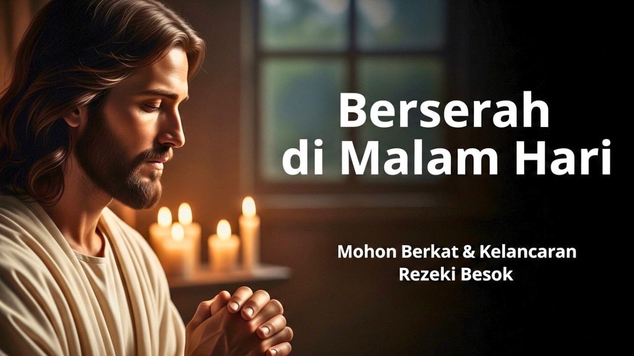Doa malam Katolik sebelum tidur memohon rezeki esok hari dan kekuatan menghadapi hari baru