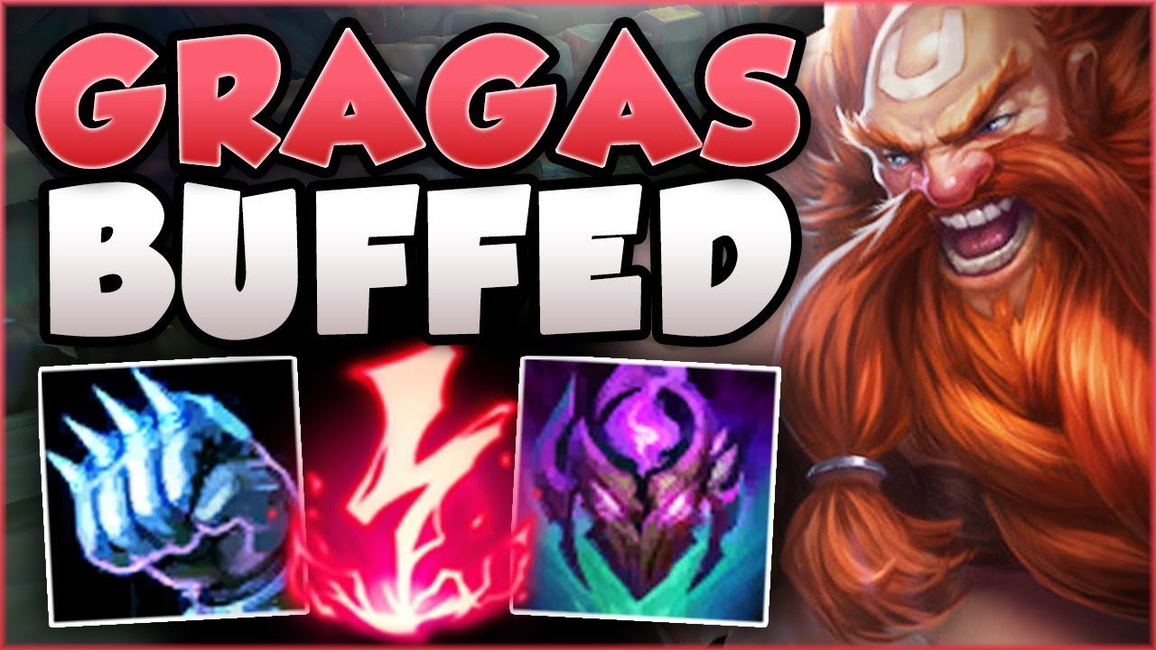WTF! RIOT 100% OVERBUFFED GRAGAS WITH THESE NEW BUFFS! GRAGAS TOP GAMEPLAY! - League of Legends