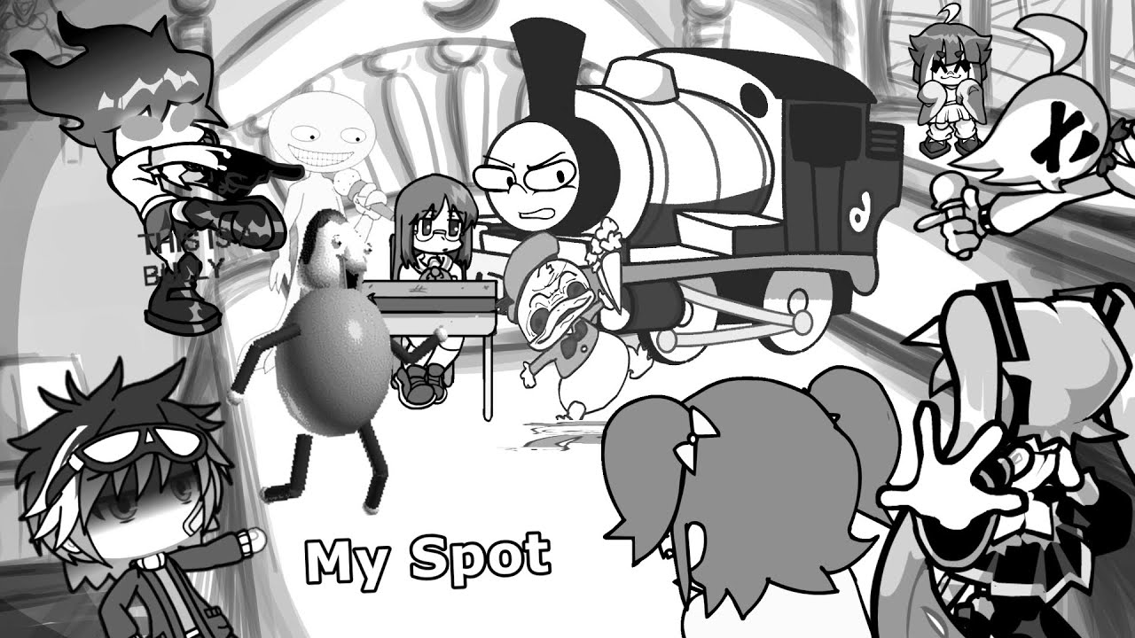 Fnf My Spot but everyone sings it (Betadciu)