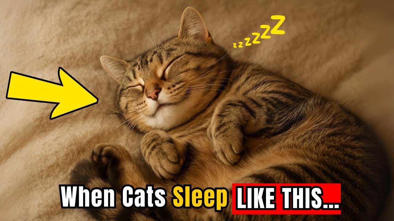What Your Cat’s Sleeping Position Really Means