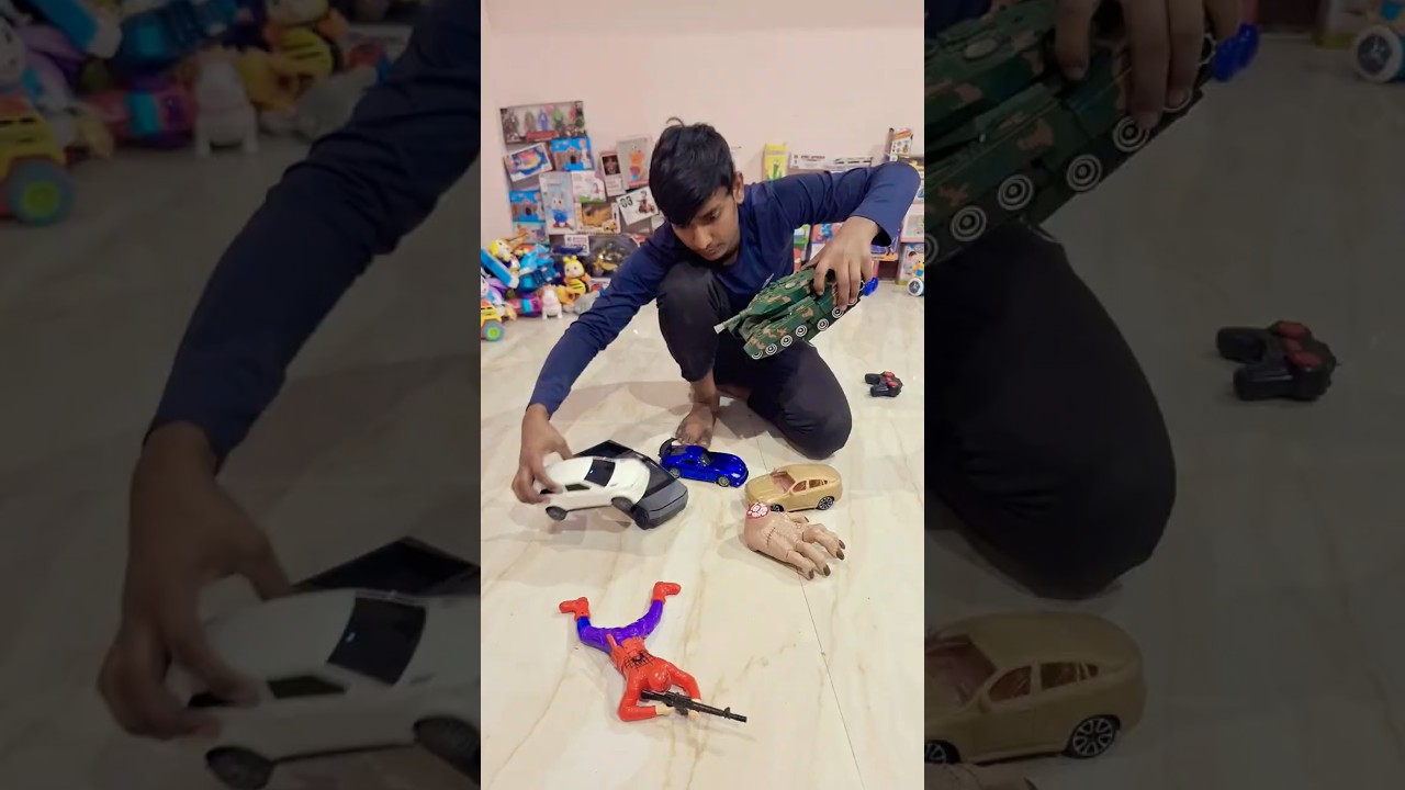 Remote control 7ta swift car vs hand ✋️ car vs spiderman unboxing dakho