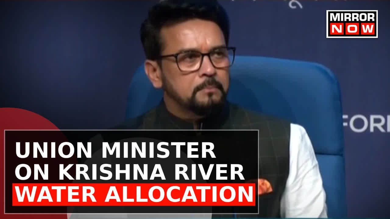 Breaking News: Union Minister Anurag Thakur Announces Historic Krishna Water Allocation Decision