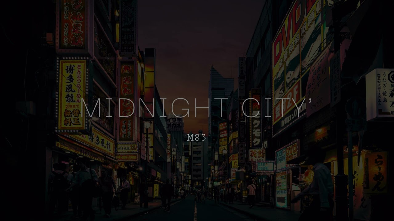 Midnight City -M83 | Slowed to Perfection | musixy