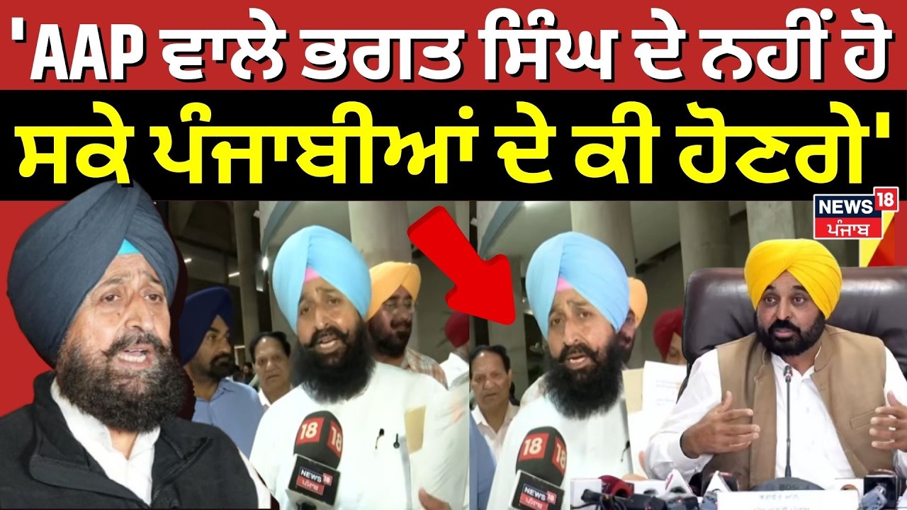 Partap Bajwa : 'AAP ਵਾਲੇ ਭਗਤ ਸਿੰਘ ਦੇ ਨਹੀਂ ਹੋ ਸਕੇ ਪੰਜਾਬੀਆਂ ਦੇ ਕੀ ਹੋਣਗੇ' | Punjab Vidhan Sabha Session