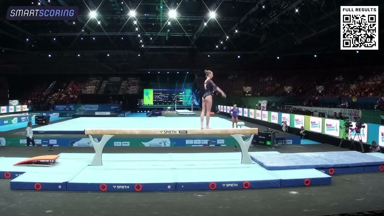 Mila Prpic. 2025 European Championships. Qual/TF. BB