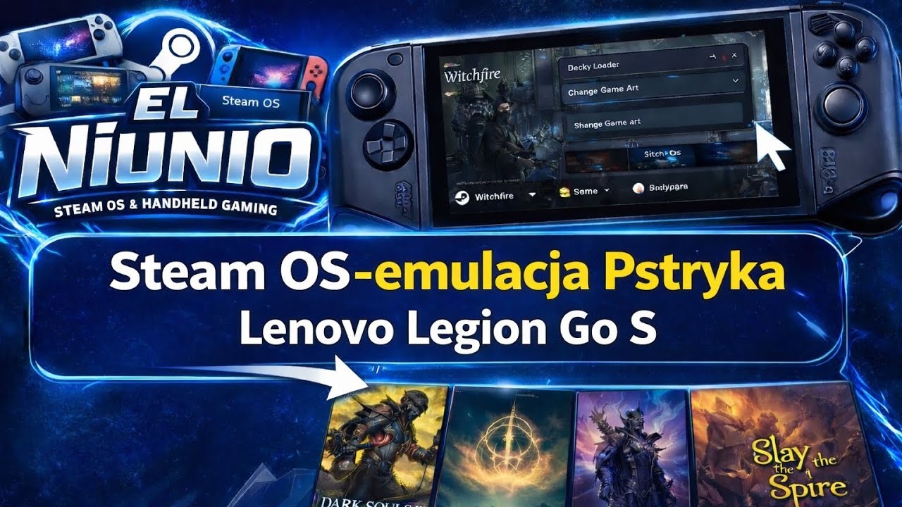 Steam OS-Uruchomienie emulatora Pstryka / Lenovo Legion Go S 