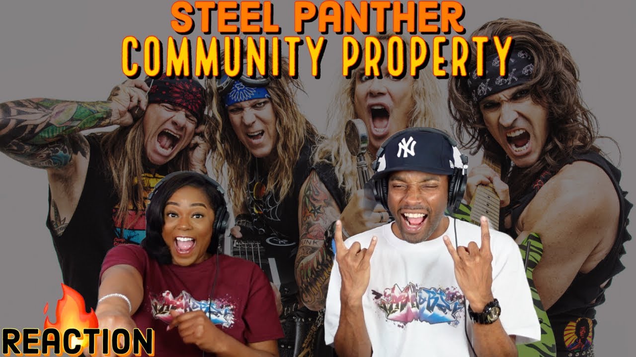 First Time Hearing Steel Panther - “Community Property” Reaction | Asia and BJ