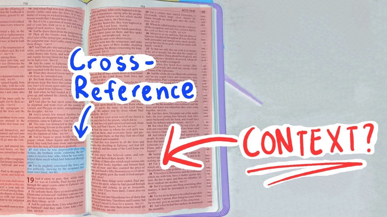 How to Qualify for the National Bible Bee Competition (Ep. #4): Cross-Reference Context