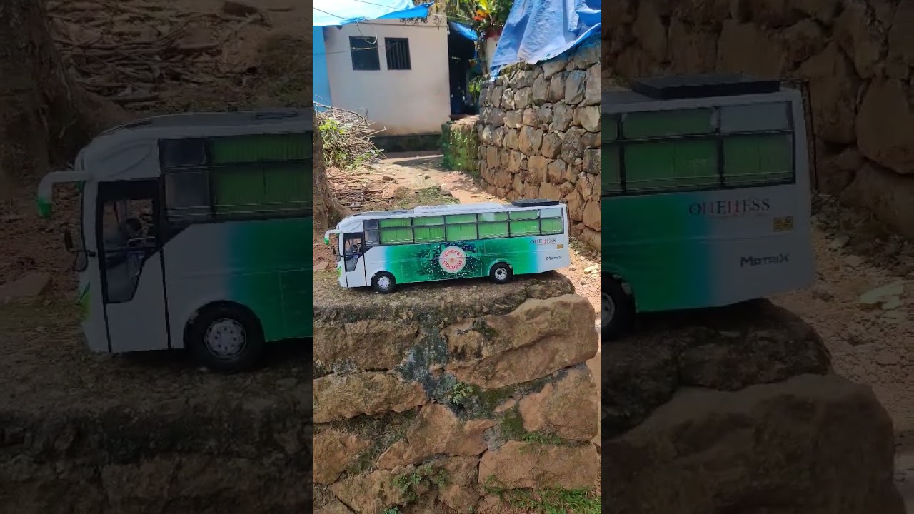 oneness 💚matrix#shorts #oneness #komban #touristbus #miniature #jaiguru
