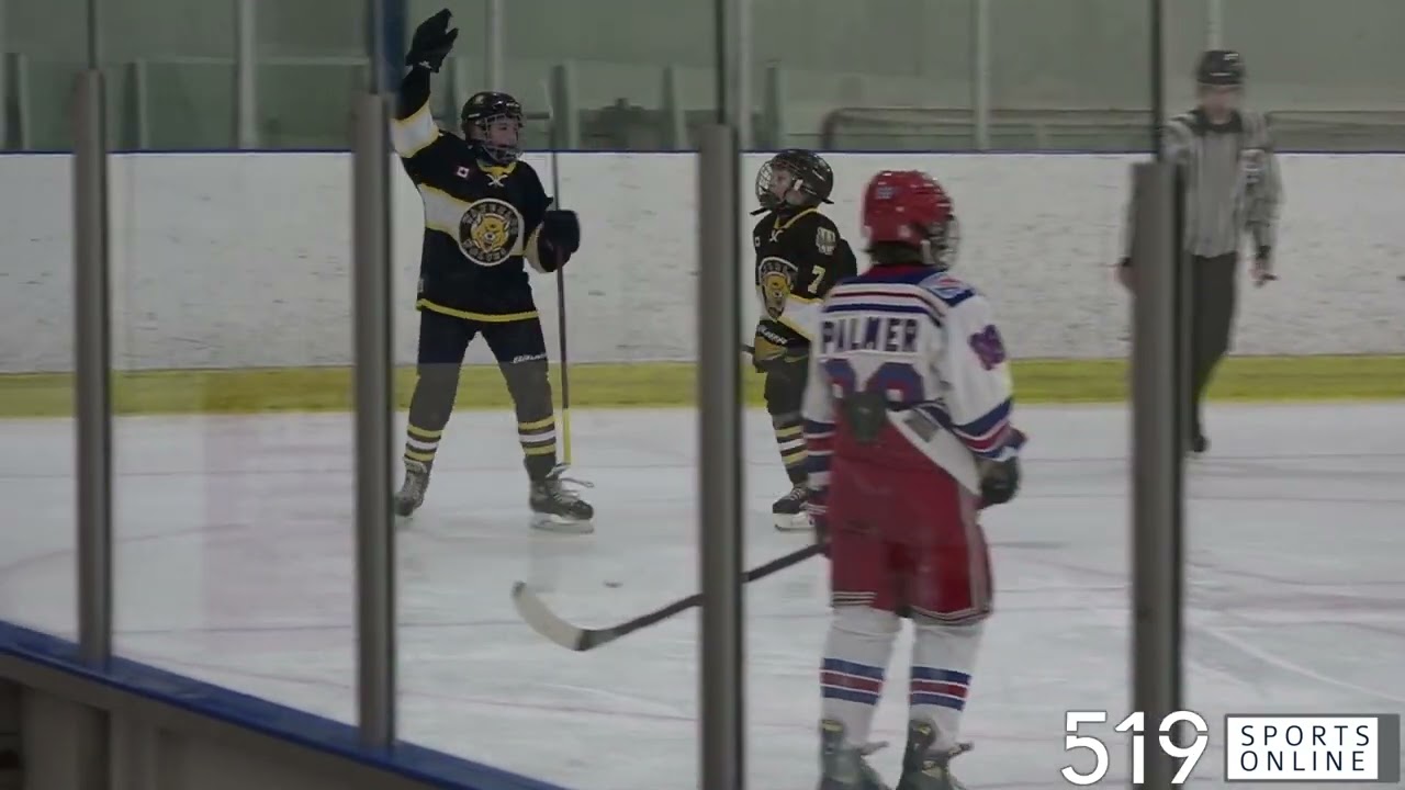 Under-11 Hockey - Kitchener Jr. Rangers vs Waterloo Wolves